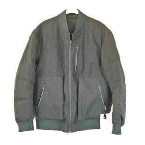 Lululemon Roam Far Bomber Jacket Black Heat 10 NWT
